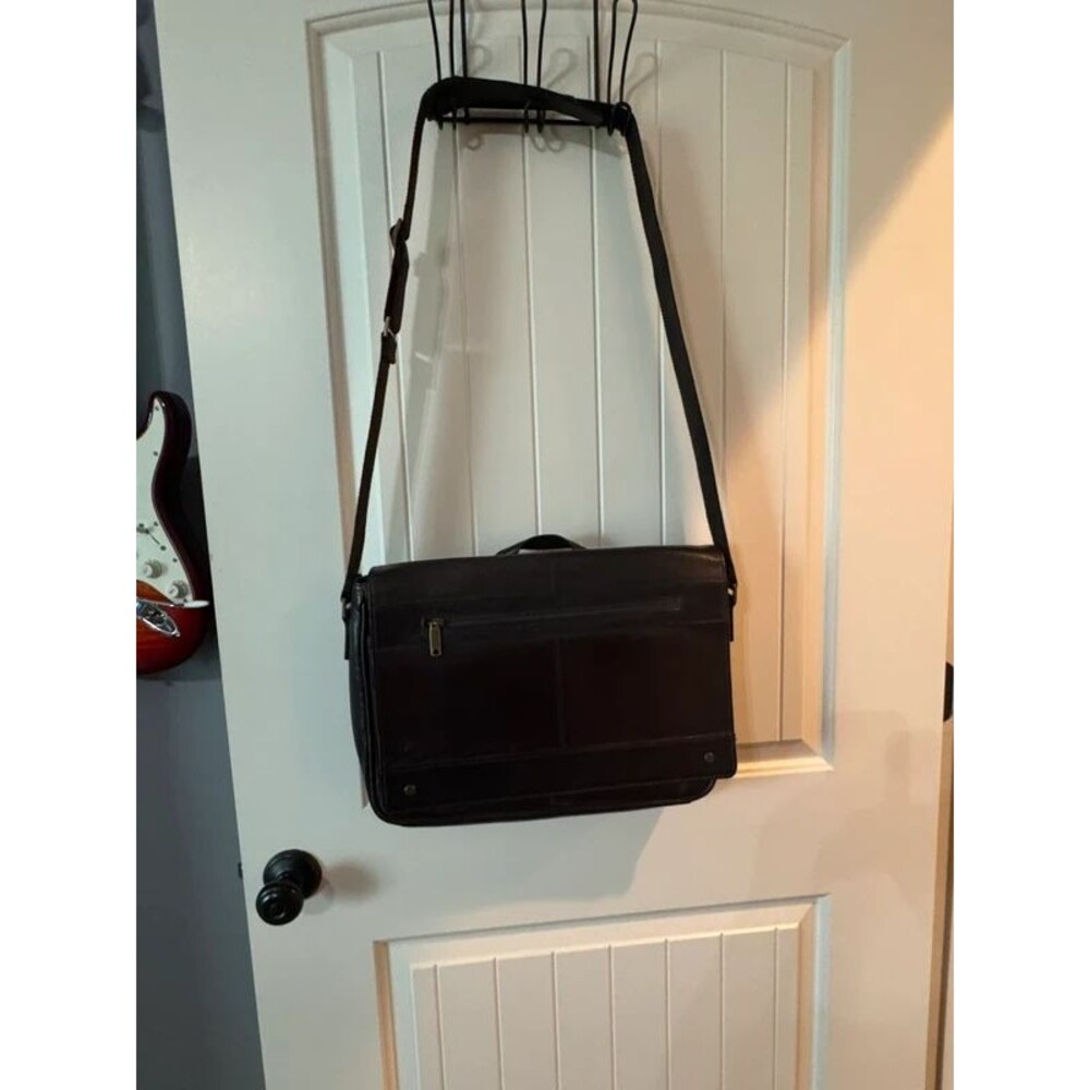 Pyper Turner Leather Briefcase & Matching Executive Padfolio Set